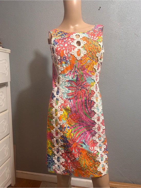 Lilly Pulitzer Dresses & Skirts - Lilly Pulitzer ember Fishing For Compliments shift dress size 4
